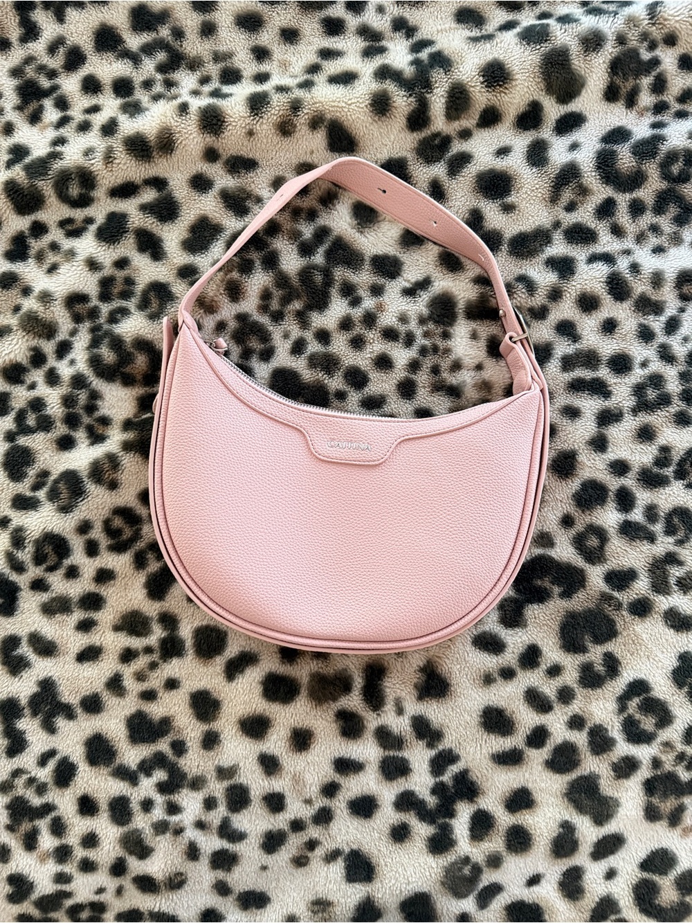CAVINNA Pink Crescent Shoulder Bag cottage core trending cute purse